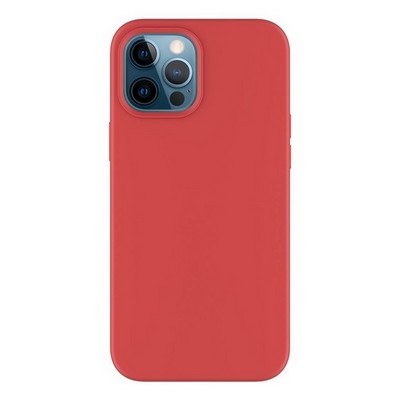 Чехол-накладка силикон Deppa Gel Color Case D-87756 для iPhone 12 Pro Max (6.7") 1.0мм Красный - фото 53268