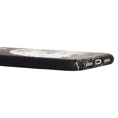 Чехол-накладка силикон MItriFON для iPhone 11 (6.1") 0.8мм с флуоресцентным рисунком AW J73 - фото 54112