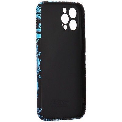 Чехол-накладка силикон MItriFON для iPhone 12 Pro (6.1") 0.8мм с флуоресцентным рисунком AW J69 - фото 54131