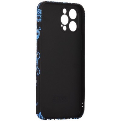 Чехол-накладка силикон MItriFON для iPhone 12 Pro Max (6.7") 0.8мм с флуоресцентным рисунком AW J69 - фото 54185