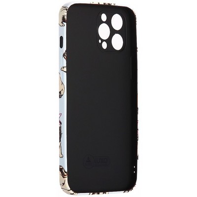 Чехол-накладка силикон MItriFON для iPhone 12 Pro Max (6.7") 0.8мм с флуоресцентным рисунком AW J78 - фото 54216