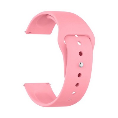 Ремешок силиконовый Deppa Band Silicone D-47173 универсальный для Watch 20мм Розовый - фото 54600