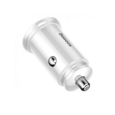 Разделитель автомобильный Baseus Grain Pro Car Charger (2USB: 5V & 4.8A) CCALLP-02 Белый - фото 55002