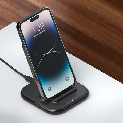 Беспроводное зарядное устройство Deppa QI Fast Charge 15W (D-24019) для смартфонов с поддержкой стандарта QI Черный - фото 55084