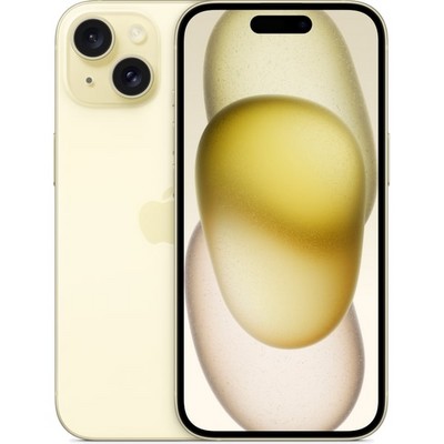Apple iPhone 15 256GB Yellow (желтый) - фото 56408