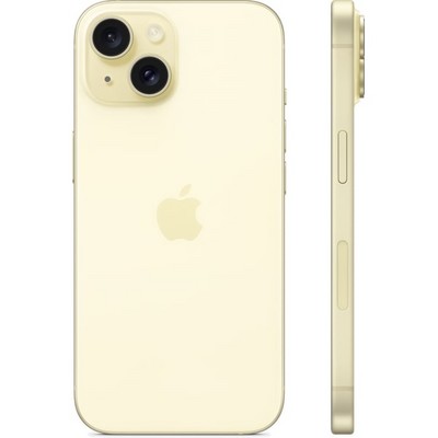 Apple iPhone 15 256GB Yellow (желтый) - фото 56447