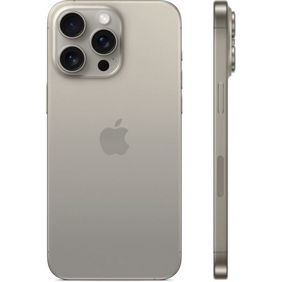 Apple iPhone 15 Pro Max 512GB eSIM Natural Titanium (титан) - фото 56950