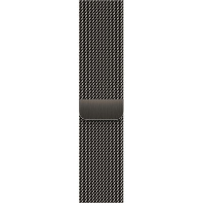 Apple Watch Series 9 GPS + Cellular 45mm Graphite Stainless Steel Milanese Loop (графит) - фото 57319