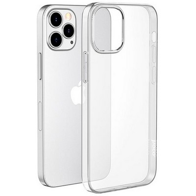 Чехол силиконовый Hoco Light Series для iPhone 15 Pro (6.1") тонкий TPU 0,8mm Прозрачный - фото 57882