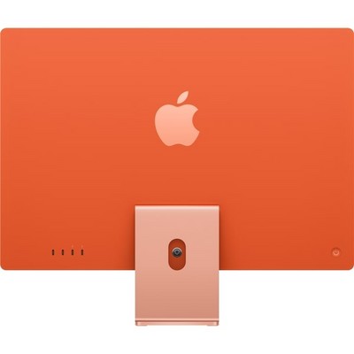 Apple iMac 24" Retina 4,5K 2023 MQRX3 (Apple M3, 10-Core GPU, 8GB, 256GB SSD, оранжевый) - фото 57986
