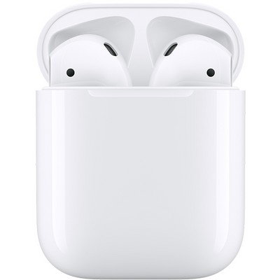 Наушники Apple AirPods 2 (без беспроводной зарядки чехла) - фото 21152