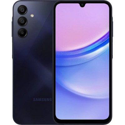 Samsung Galaxy A15 4G 6/128 ГБ, Dual nano SIM, темно-синий - фото 58524