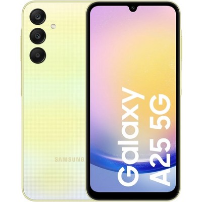 Samsung Galaxy A25 5G 6/128 ГБ, Dual nano SIM, желтый - фото 58594