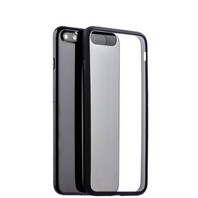 Чехол-накладка силикон Deppa Neo Case супертонкий D-85280 для iPhone 8 Plus/ 7 Plus (5.5) 0.3мм Черный борт - фото 55421