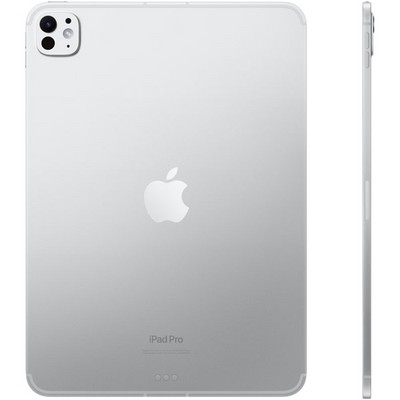 Apple iPad Pro (M4, 2024) 11" Wi-Fi + Cellular 1Tb Nano-texture glass Silver - фото 59571