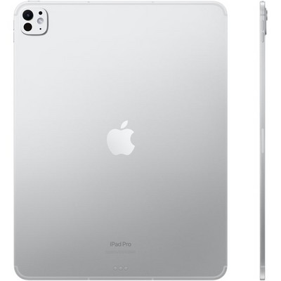 Apple iPad Pro (M4, 2024) 13" Wi-Fi + Cellular 1Tb Silver - фото 59711