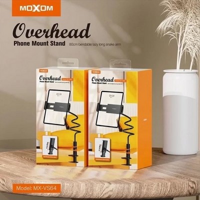Держатель настольный Moxom MX-VS64 для телефона/планшета (11.5-23 см) , длина 80 см черный - фото 60704
