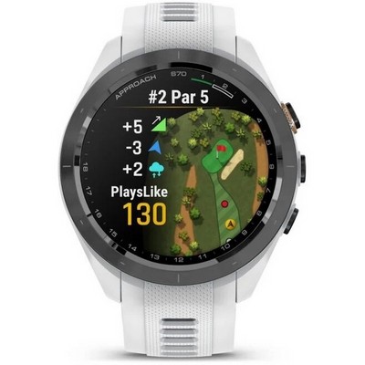 Garmin Approach S70 - 42 mm Black Ceramic White (010-02746-10) - фото 60962