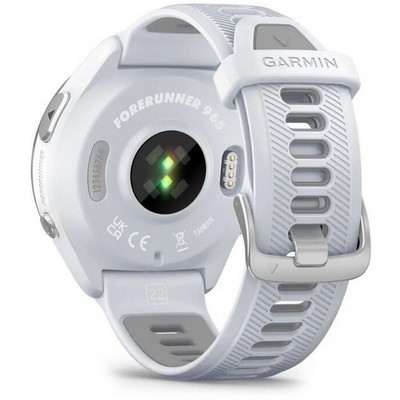 Garmin Forerunner 965 Amoled Silver wt White Band (010-02809-11) - фото 82006