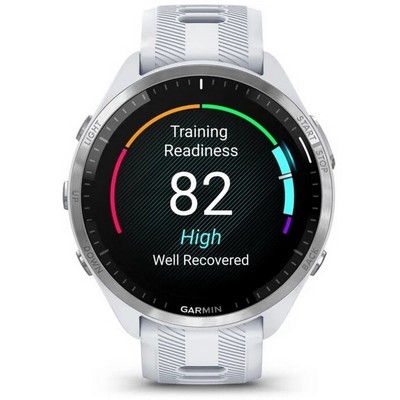 Garmin Forerunner 965 Amoled Silver wt White Band (010-02809-11) - фото 82007