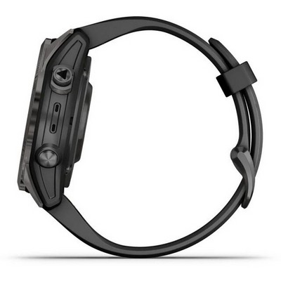 Garmin Fenix 7S Pro Sapphire Solar Carbon Grey (010-02776-11) - фото 61143