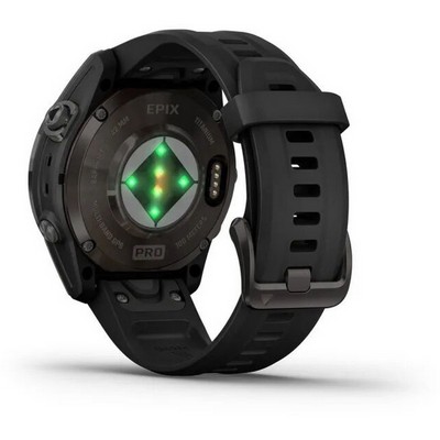 Garmin epix Pro (Gen 2) Sapphire Edition 42 mm Carbon Grey (010-02802-15) - фото 61214