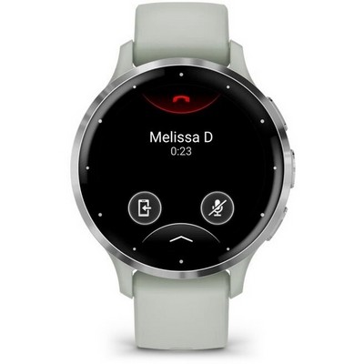 Garmin Venu 3S Silver Stainless Sage Grey (010-02785-01) - фото 61231