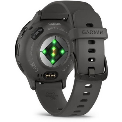 Garmin Venu 3S Slate Pebble Gray Band (010-02785-00) - фото 82048