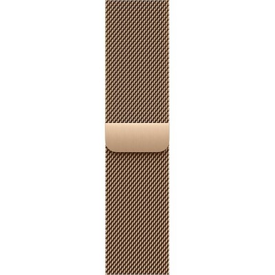 Apple Watch Series 10 GPS + Cellular 42mm Gold Titanium Milanese Loop - фото 63466
