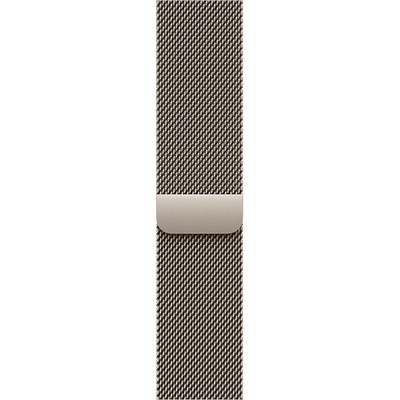 Apple Watch Series 10 GPS + Cellular 46mm S-M/M-L Natural Titanium Milanese Loop - фото 63481