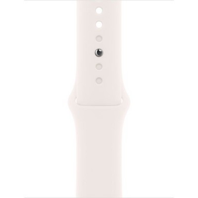 Apple Watch Series 10 GPS 42mm Rose Gold Aluminum S/M/L Light Blush Sport Band - фото 63761