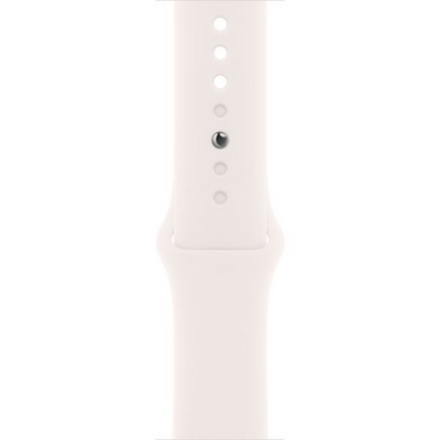 Apple Watch Series 10 GPS 46mm Rose Gold Aluminum S/M/L Light Blush Sport Band - фото 63764