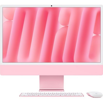 Apple iMac 24" Retina 4,5K 2024 MWV53 (Apple M4, 10-Core CPU, 10-Core GPU, 16GB, 512GB SSD, розовый) - фото 66261