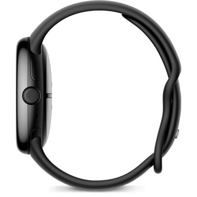 Pixel Watch 3 Wi-Fi 41mm Matte Black Case / Obsidian Active band - фото 67018