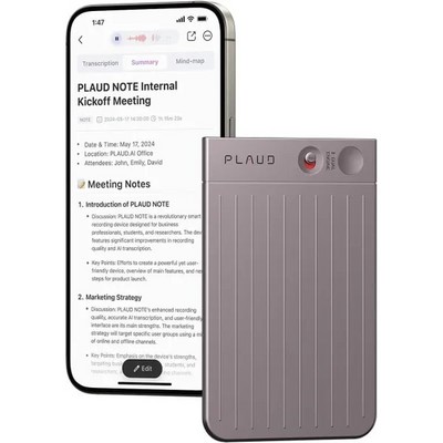 Plaud Note ChatGPT Starlight - фото 68358