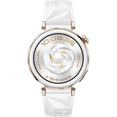 Huawei Watch GT 5 Pro 42mm White ремешок из фторэластомера - фото 70707