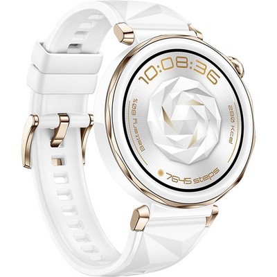Huawei Watch GT 5 Pro 42mm White ремешок из фторэластомера - фото 70708