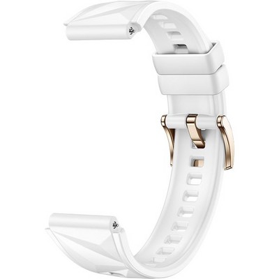 Huawei Watch GT 5 Pro 42mm White ремешок из фторэластомера - фото 70721