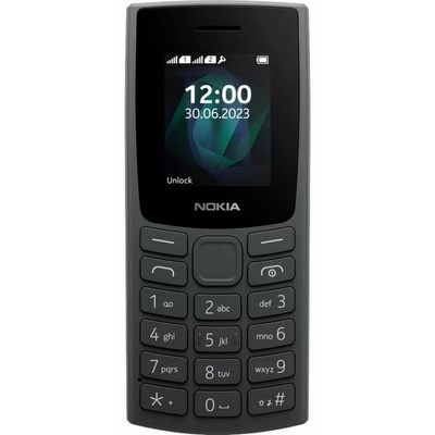Nokia 105 SS TA-1569 Charcoal - фото 72796