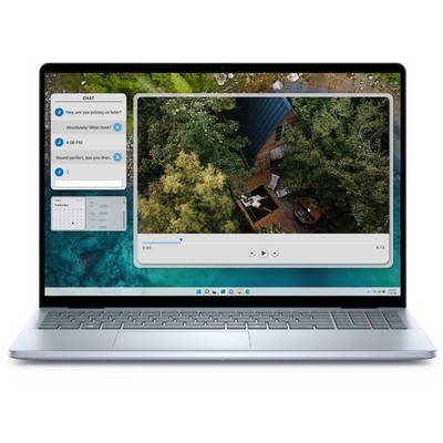 Dell Inspiron 16 i5645 (AMD Ryzen 7 8840U 3300MHz/16GB/1024GB SSD/16.0"/1920x1200/Touch/AMD Radeon 780M) Голубой - фото 73045