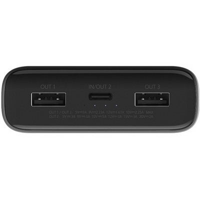 Внешний аккумулятор Xiaomi Mi 50W Power Bank 20000 mAh, черный - фото 73813