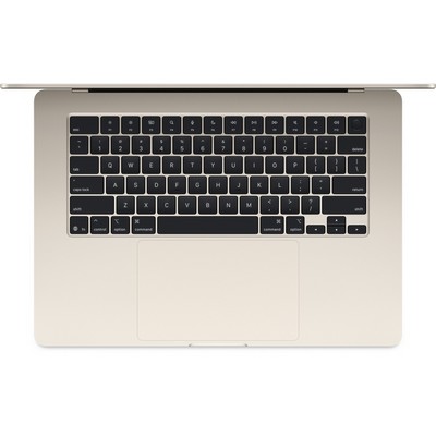 Apple Macbook Air 15 2025 M4, 10-Core GPU, 24GB, 512GB SSD Starlight (сияющая звезда) MC6K4 - фото 74024