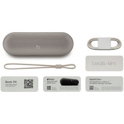 Beats Pill Kim Kardashian Light Grey - фото 74572