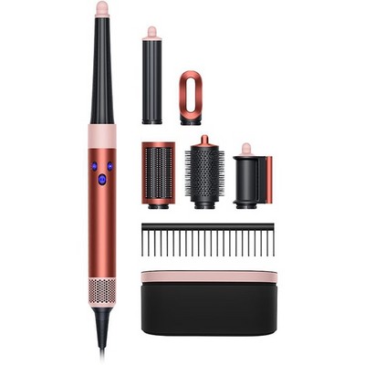 Стайлер Dyson Airwrap i.d. Long HS08 Straight+Wavy Strawberry Bronze/Blush Pink (бронза/розовый) - фото 74754