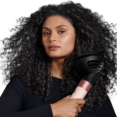 Стайлер Dyson Airwrap i.d. Long HS08 Curly+Coily Ceramic Pink/Rose Gold - фото 74770