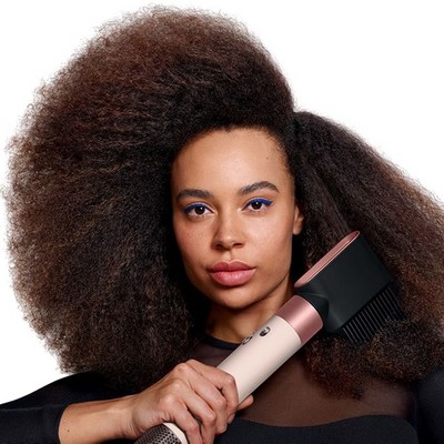 Стайлер Dyson Airwrap i.d. Long HS08 Curly+Coily Ceramic Pink/Rose Gold - фото 74772