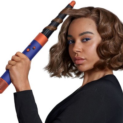 Стайлер Dyson Airwrap i.d. Long HS08 Curly+Coily Vinca Blue/Topaz (синий/оранжевый) - фото 74805