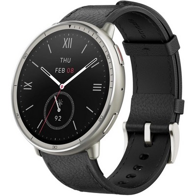Amazfit Active 2 Black Leather - фото 75167