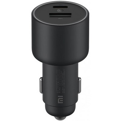 Автомобильное зарядное устройство Xiaomi Car Charger 100W (Type-A, Type-C) Black - фото 76200