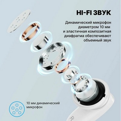 Vention HiFun Earbuds NBFG0 Green - фото 76657